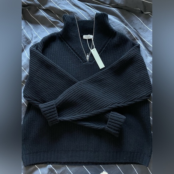 james street co Sweaters - James Street Co Moa Ribbed Half-Zip